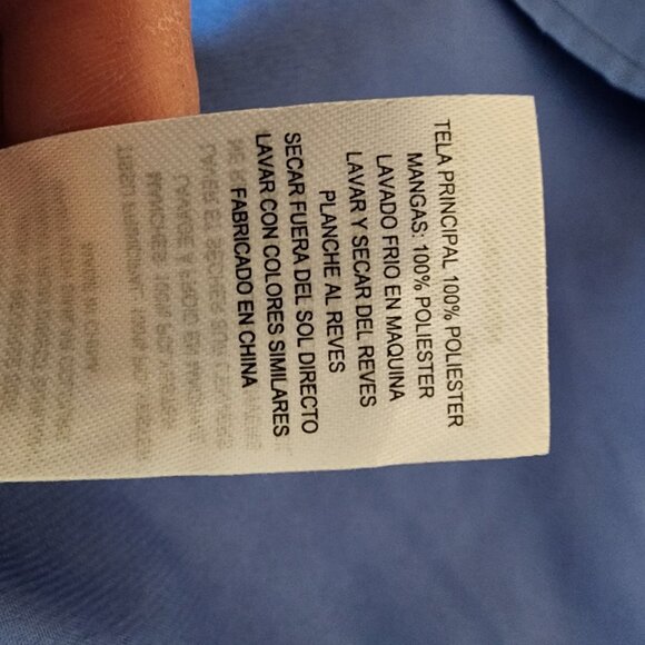 French Connection Diandra Top NWT Blue Large - Picture 10 of 10